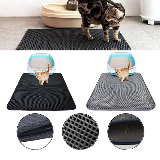 Double Layer Litter Cat Mat